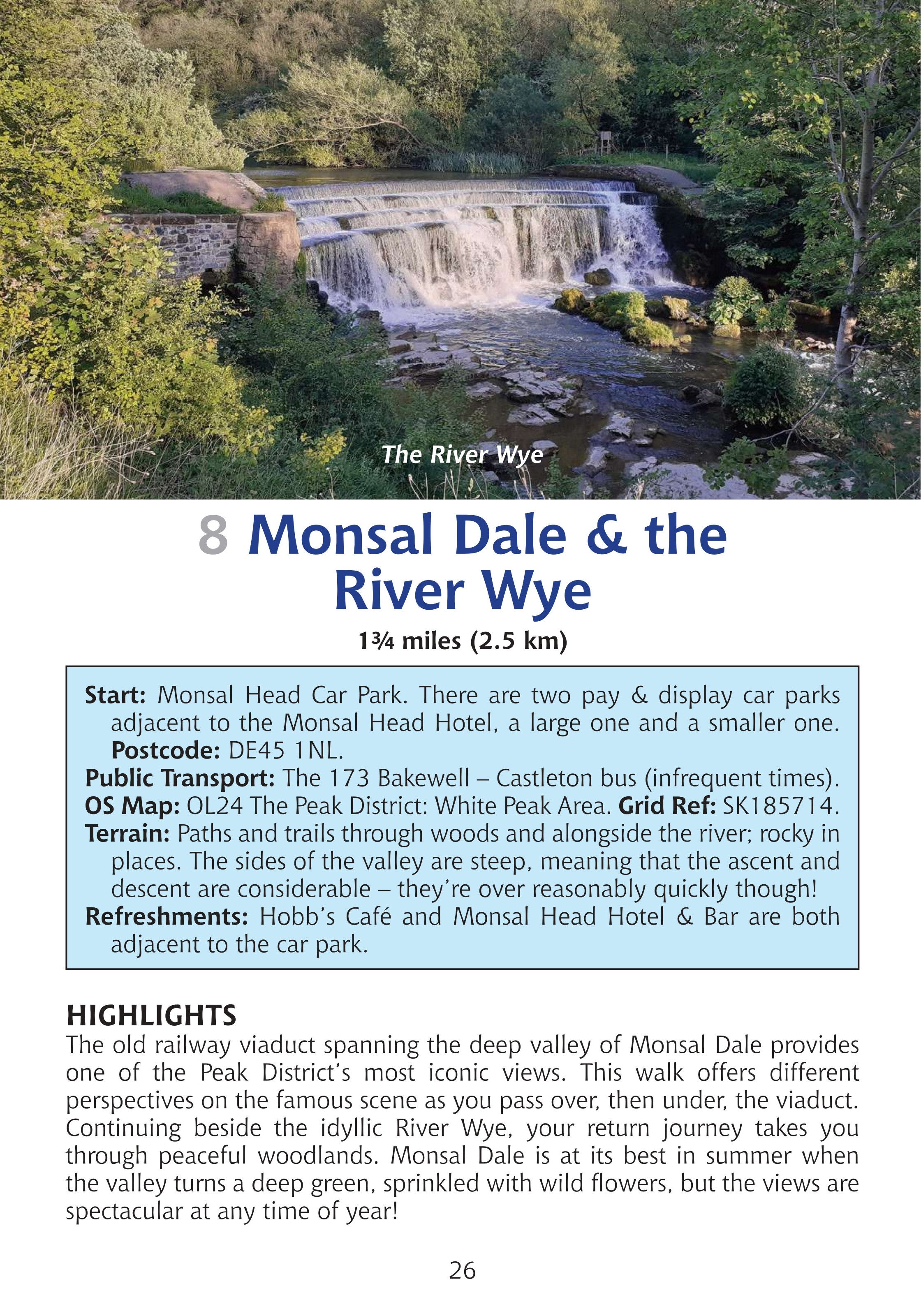 Short Walks in Derbyshire & the Peak District 20 circular walks for all the family sample page