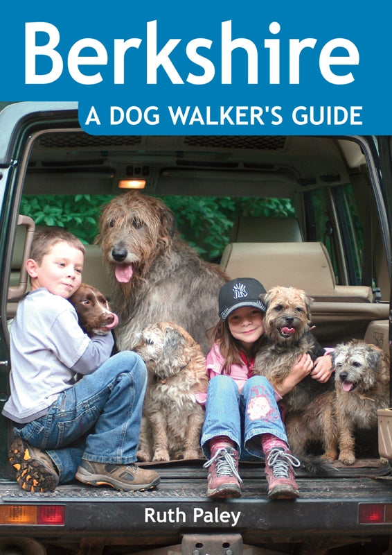 Berkshire A Dog Walker's Guide book cover. Walks designed for dog walks.