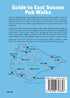 Guide to East Sussex Pub Walks area map and location of walks