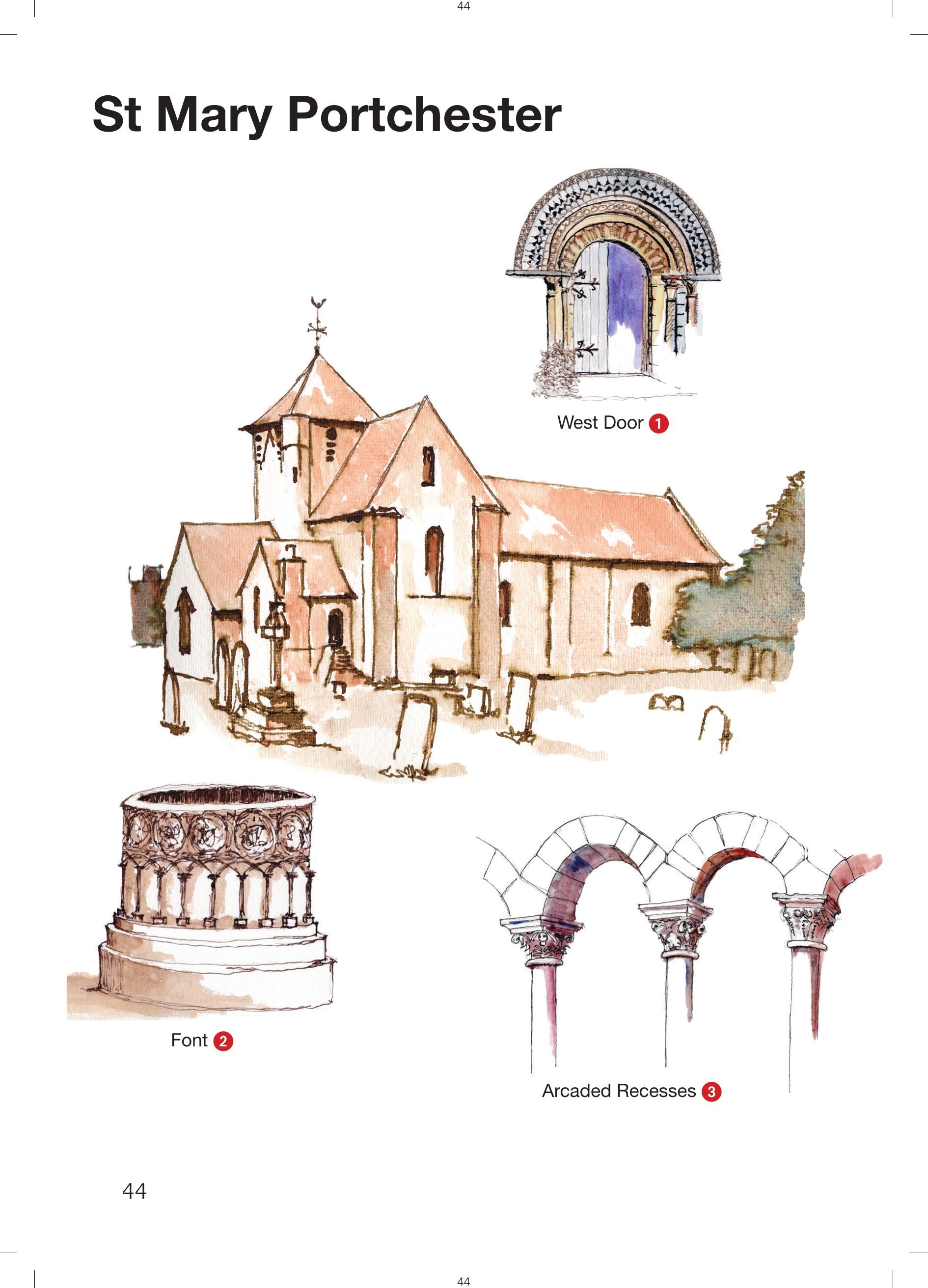 Mary's Crescent - A four-day walk from Portchester Castle to Chichester Cathedral, through the South Downs National Park