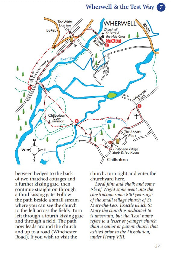Waterside Walks in Hampshire 20 circular routes sample walk