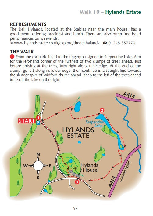 20 Circular Walks in Essex sample page