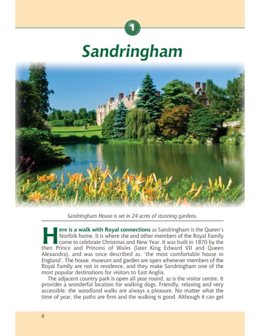 Norfolk A Dog Walker's Guide book interior content
