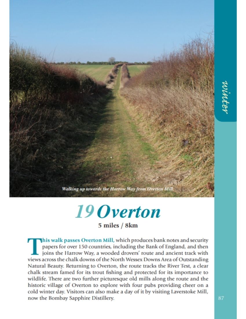 Hampshire & the New Forest Year Round Walks Overton winter walk