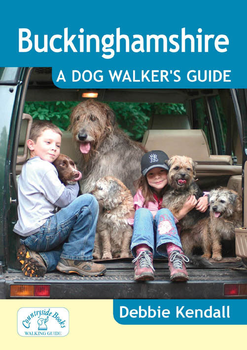 Buckinghamshire A Dog Walker's Guide book cover. Dog Walks.