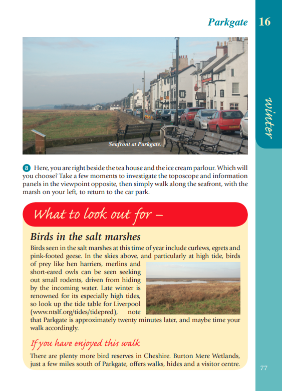 Cheshire Year Round Walks Parkgate salt marshes winter walk