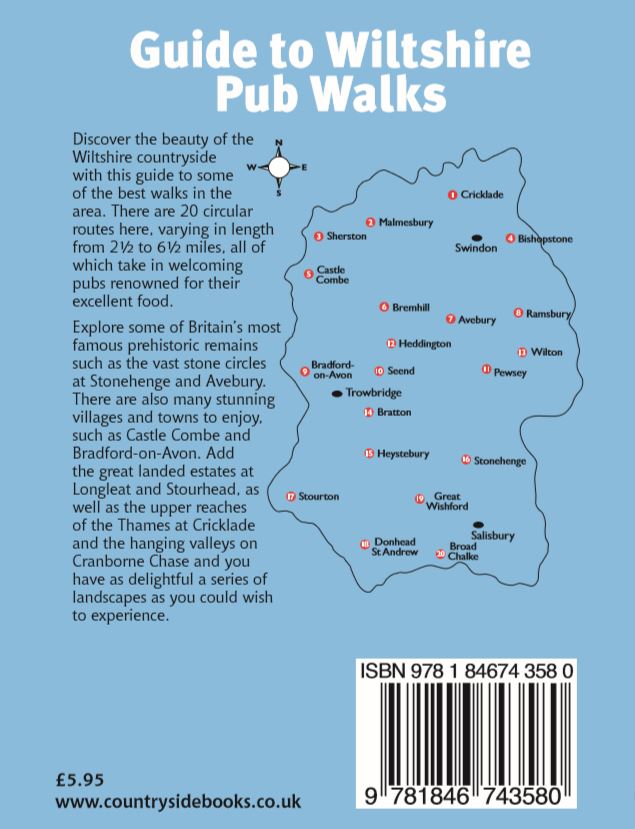Guide to Wiltshire Pub Walks: 20 Circular Walks & Recommended Local Pubs