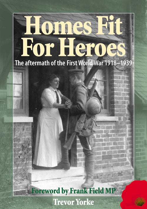 Homes Fit For Heroes book cover. The aftermath of the First World War.
