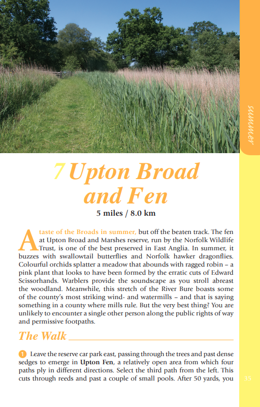 Norfolk Year Round Walks Upton Broad and Fen walk