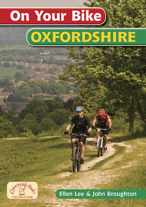 On Your Bike Oxfordshire book cover. Bike ride routes.