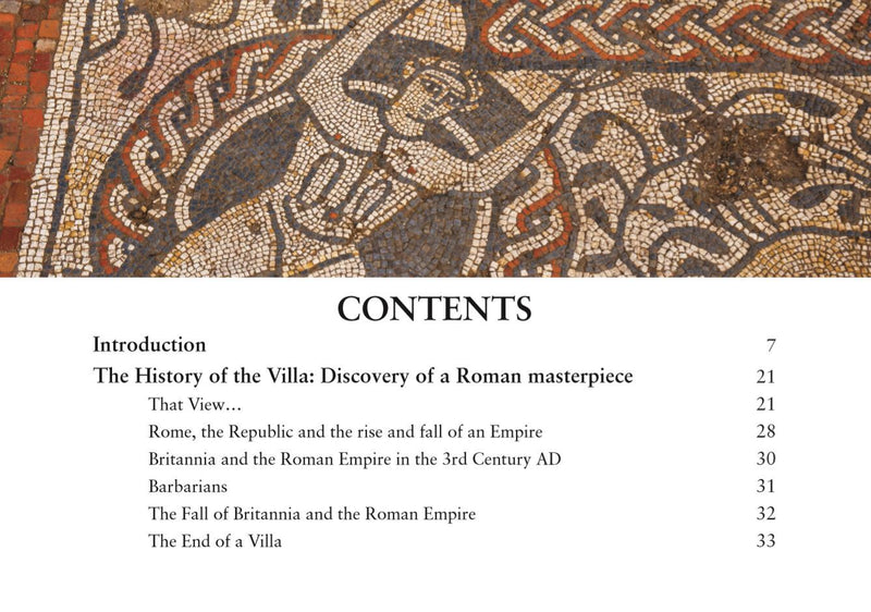 The Boxford Mosaic - A Unique Survivor from the Roman Age Contents Page 1
