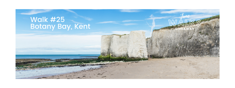 June Walks Giveaway: Botany Bay, Kent
