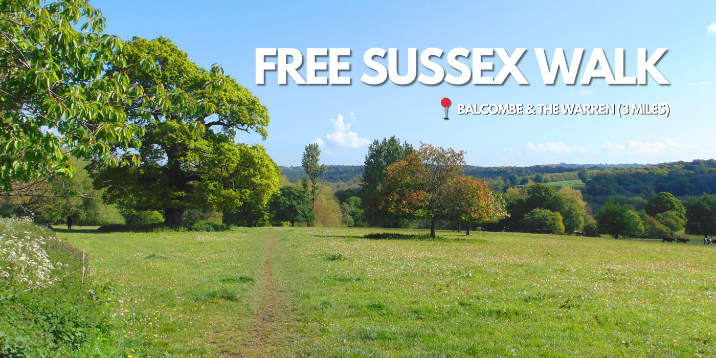 FREE Sussex Walk: Balcombe & The Warren (3 miles)