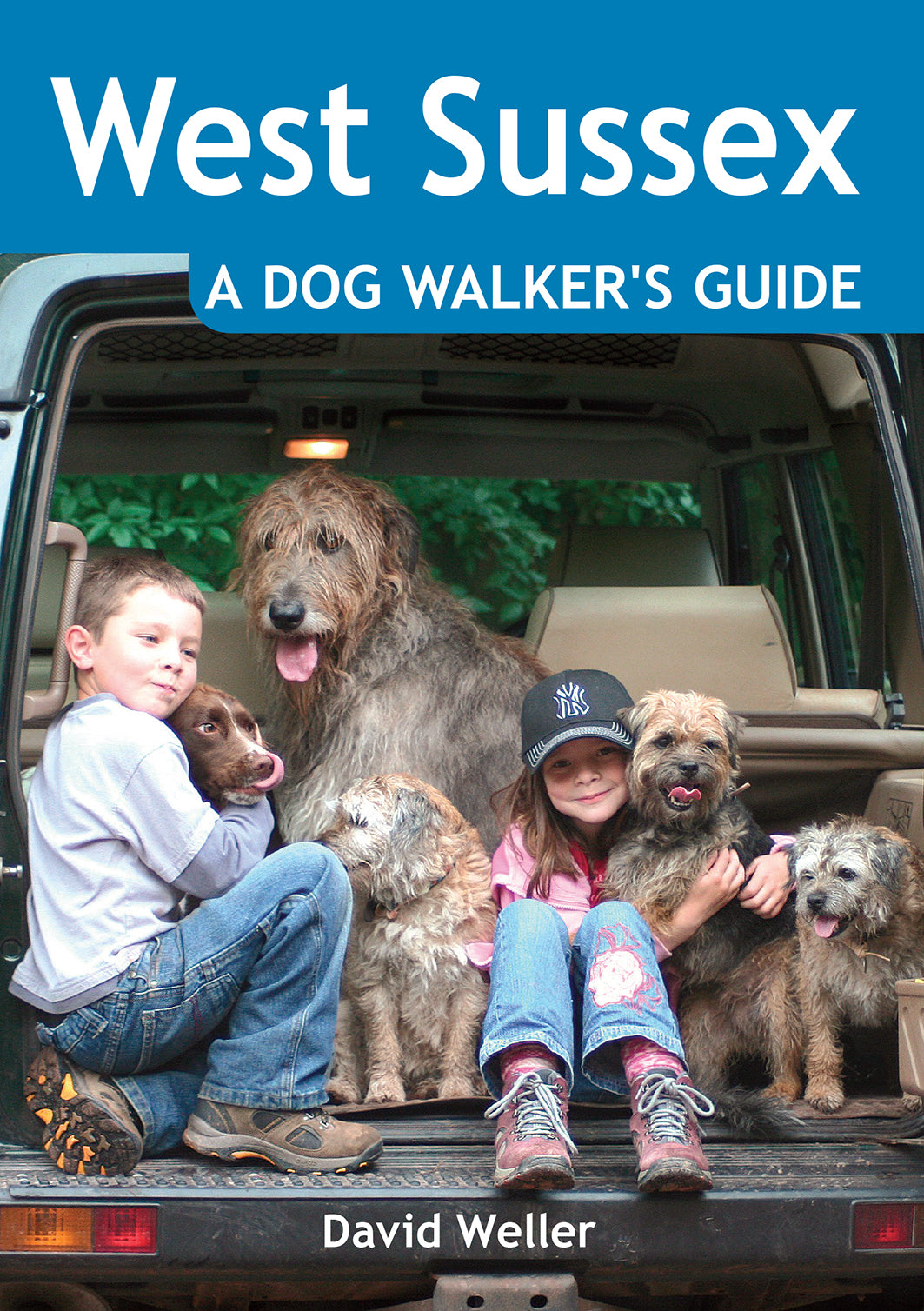 West Sussex A Dog Walker's Guide - dog walks cover