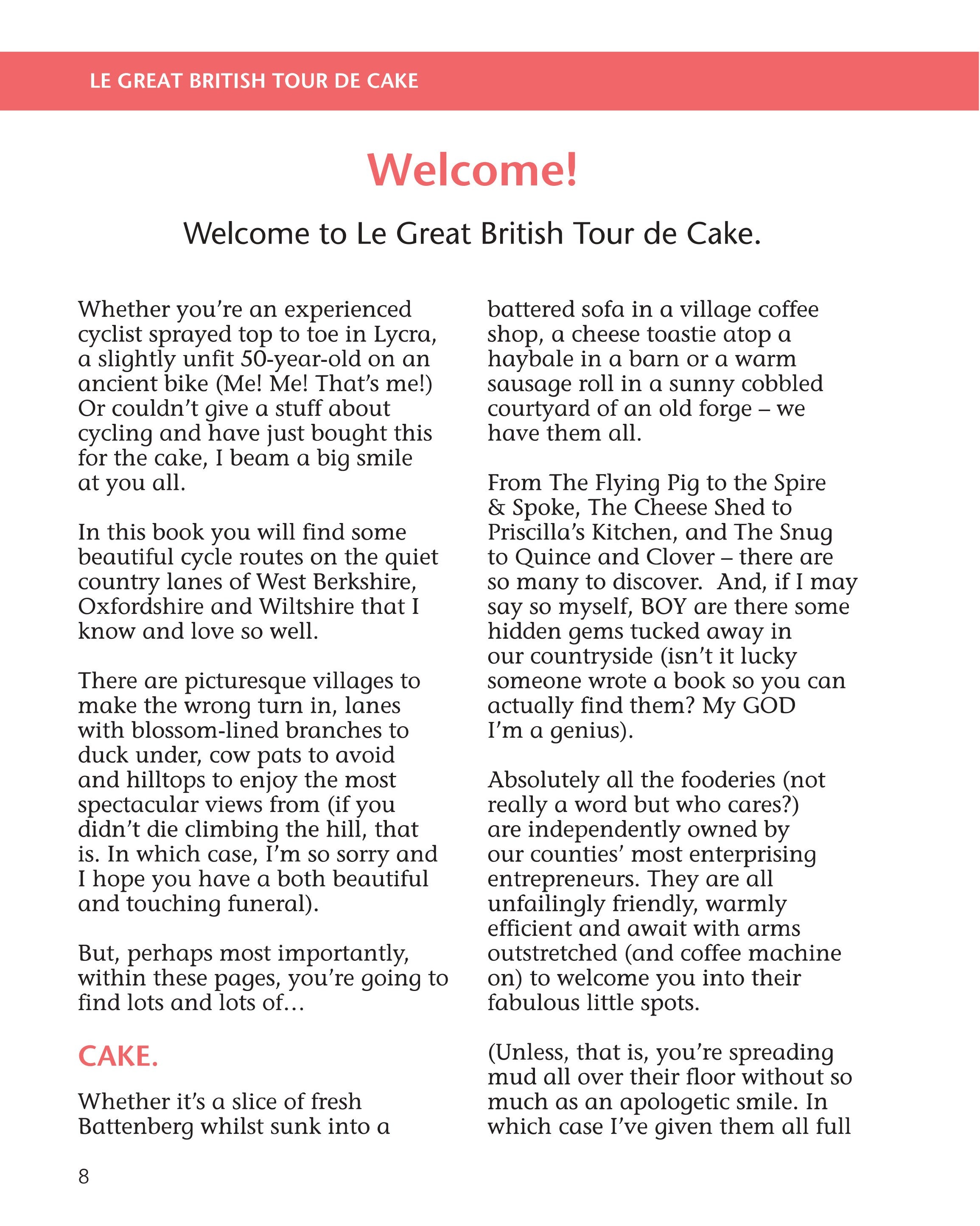 Le Great British Tour de Cake