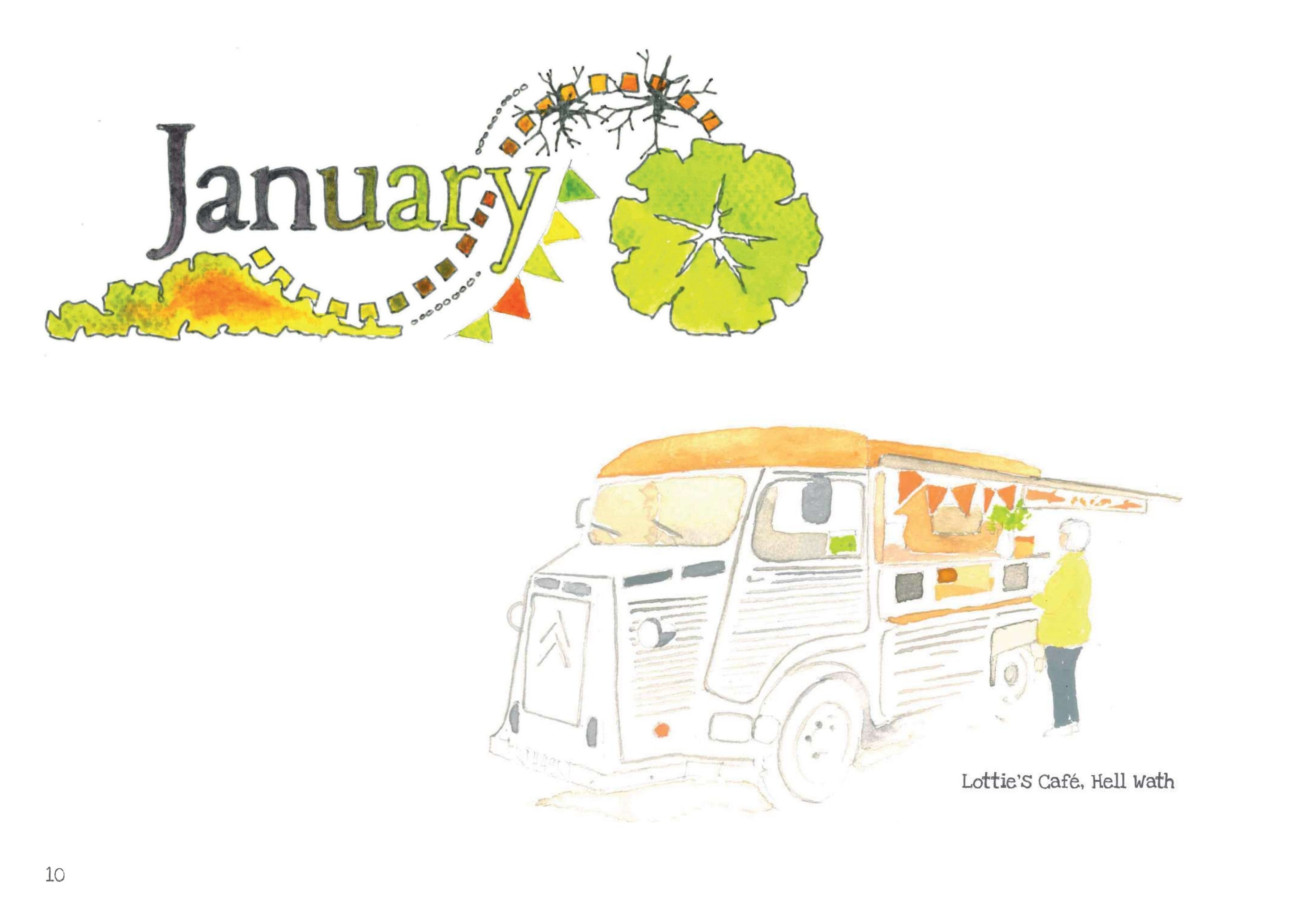 Lovely walks that end with coffee and cake in Yorkshire sample walk page