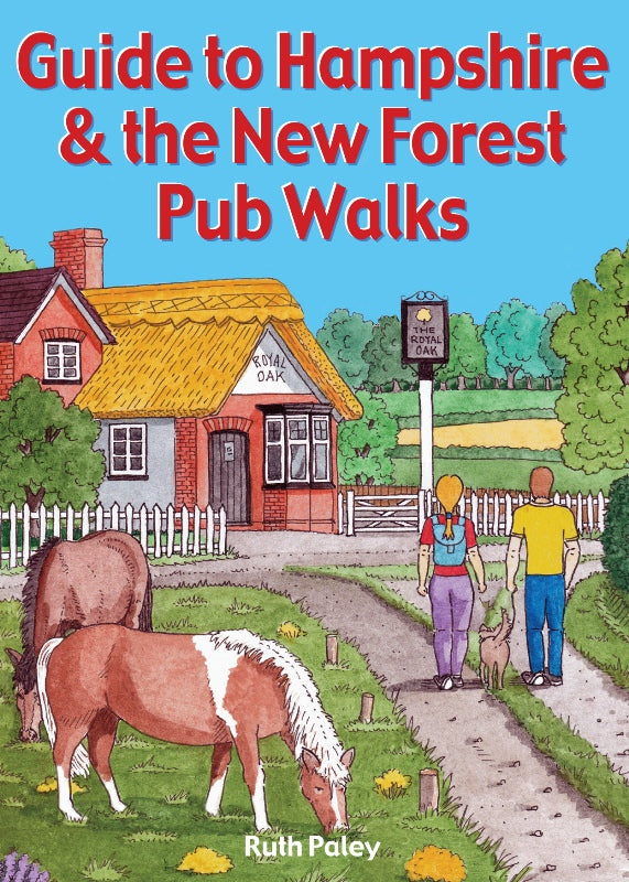 Guide to Hampshire & the New Forest Pub Walks book cover