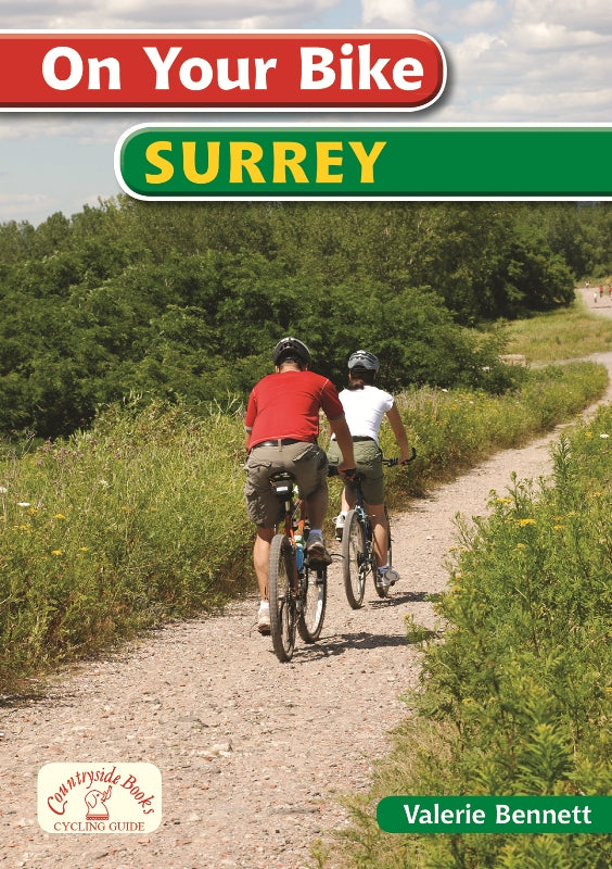 On Your Bike Surrey cycling routes book cover