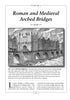 Bridges Explained: History of Britain's Finest Bridges, How They Work & the People Who Made Them Including Viaducts & Aqueducts sample page Roman and Medieval arched bridges
