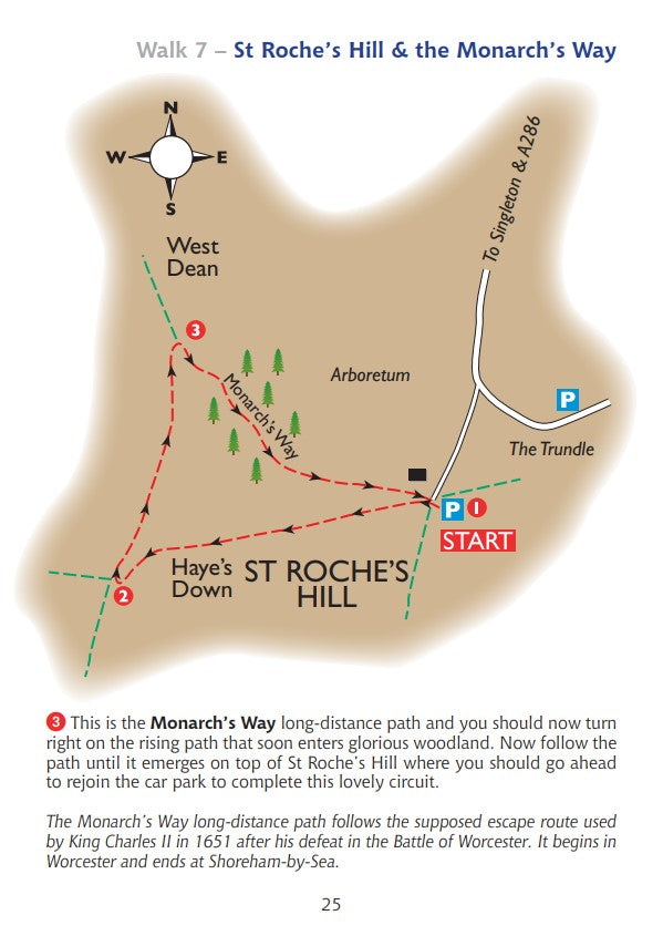 Short Walks in West Sussex 20 circular walks for all the family sample walk