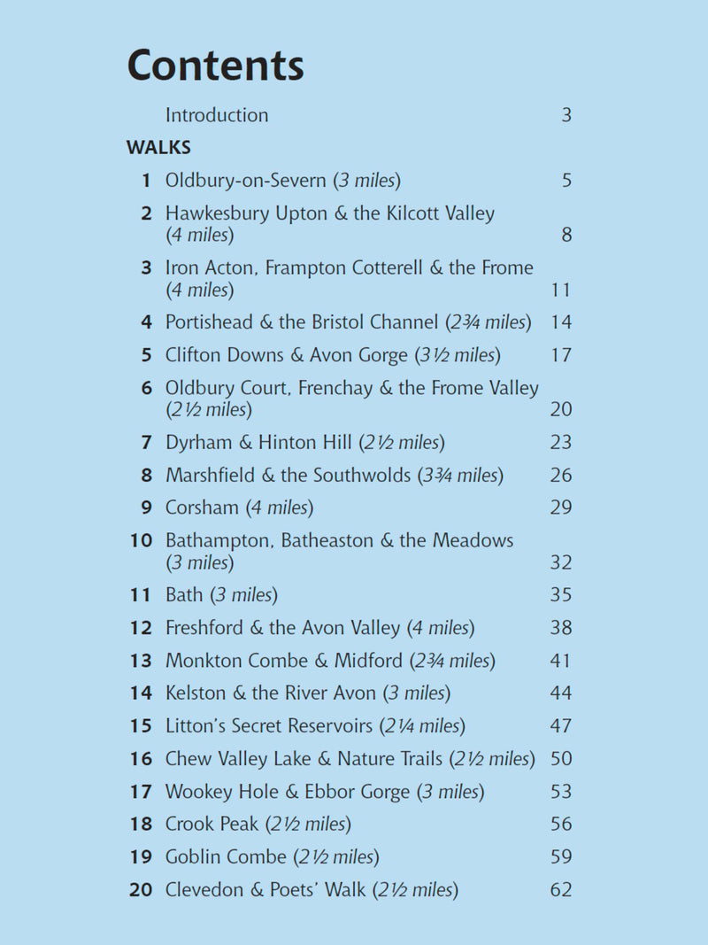 Short Walks near Bristol & Bath
