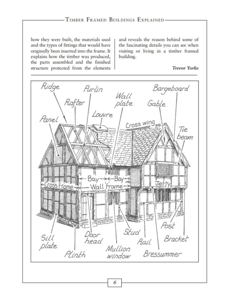 Timber Frames Buildings Explained book interior page