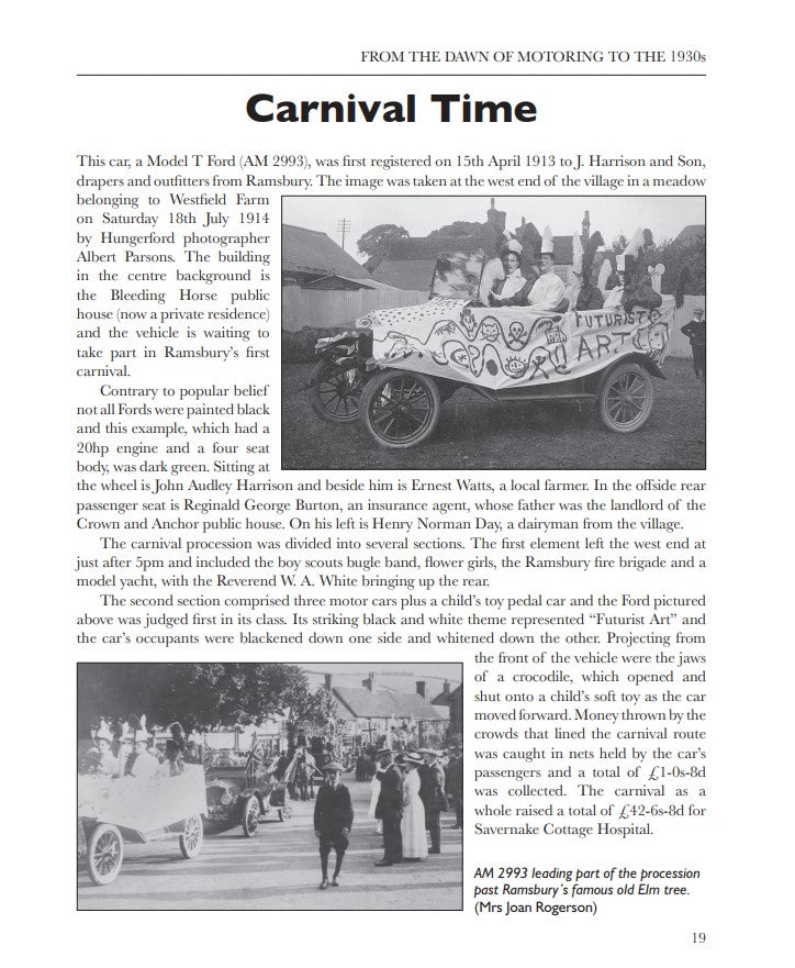 A Motoring History of the Kennet Valley look inside content 1