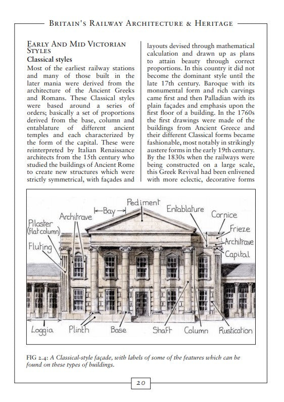 Britain's Railway Architecture & Heritage Victorian styles what's in the book