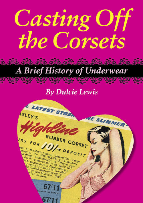 Casting of the Corsets book cover. The history of underwear. 