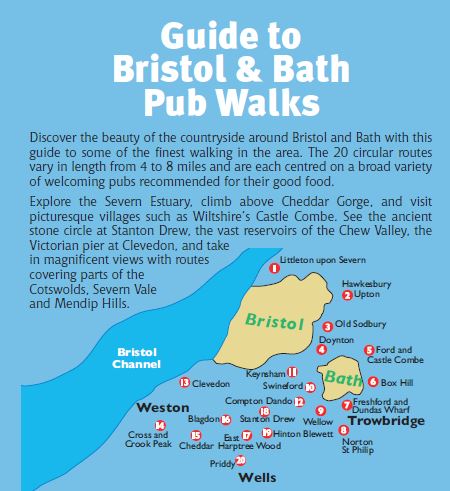 Guide to Bristol & Bath area map