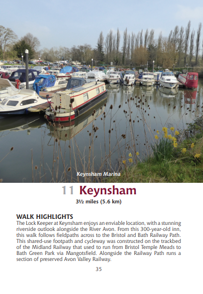 Guide to Bristol & Bath Pub Walks Keynsham walk instructions