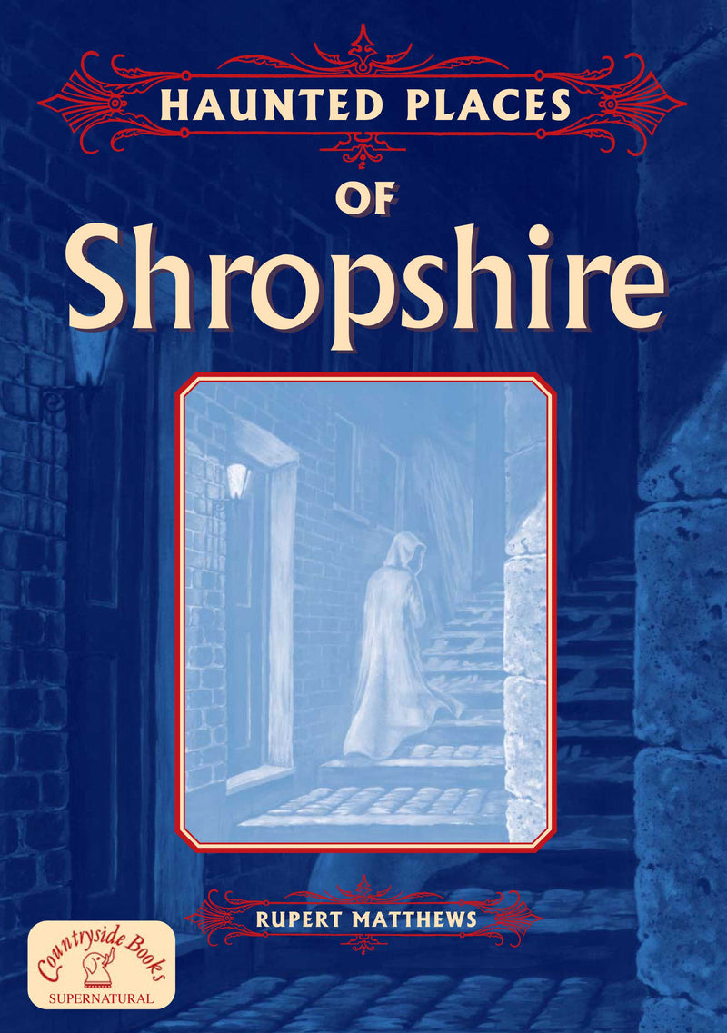 Haunted Places of Shropshire book cover. 