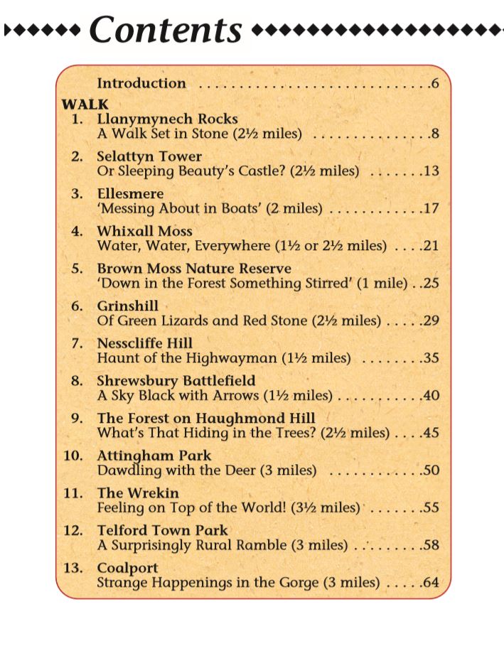 Kiddiwalks in Shropshire