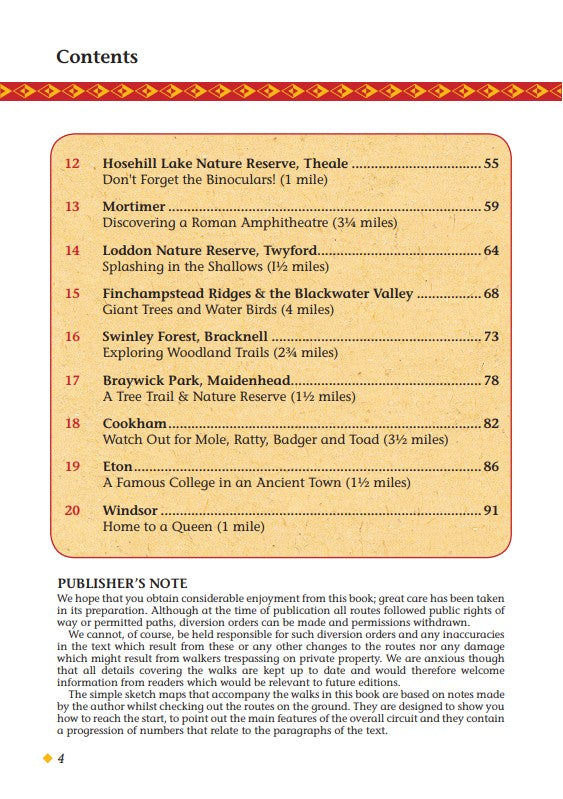Kiddiwalks in Berkshire walk locations 2