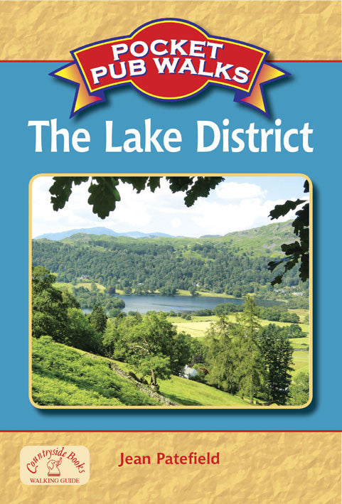 Pocket Pub Walks in the Lake District book cover. Walking guide to best walks in the Lake District countryside. 