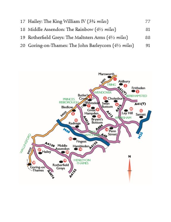 Pub Walks in the Chilterns: Guidebooks with 20 Circular Walks & Recommended Local Pubs
