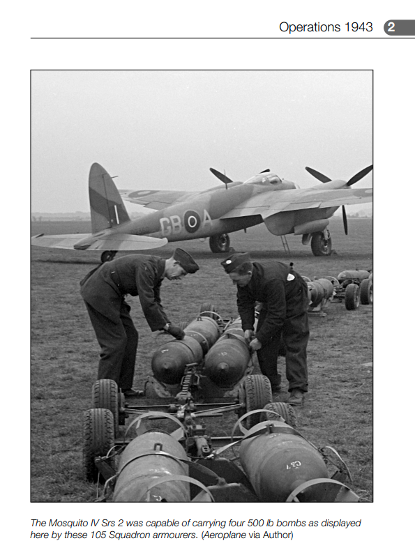 RAF Pathfinders Bomber Command Mosquito IV Srs 2
