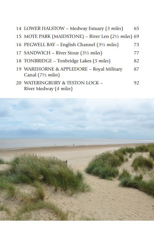 Waterside Walks in Kent contents page 2