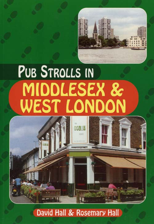 Pub Strolls in Middlesex and West London book cover. Walking guide to the best walks in the area.